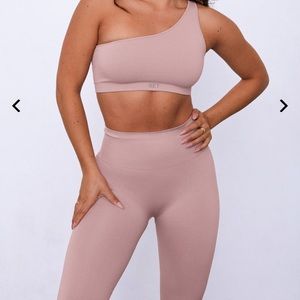 SET Active Amethyst Bra and Bike shorts